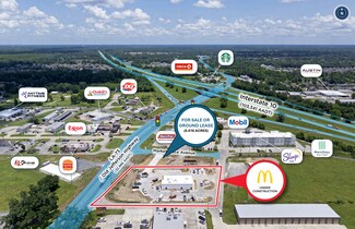 Plus de détails pour 13474 Highway 73, Geismar, LA - Terrain à vendre