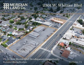 2301-2371 W Whittier Blvd, La Habra, CA - Aerial map view - Image1