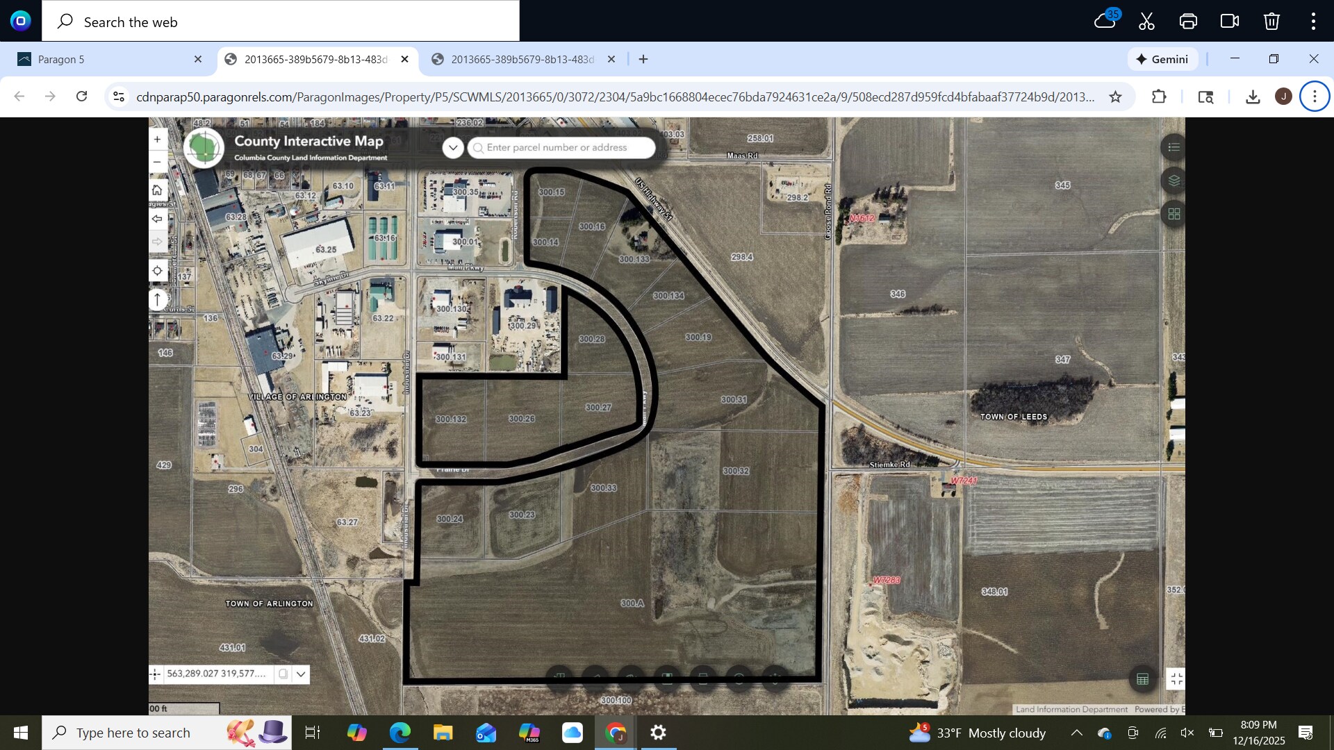 Highway 51, Arlington, WI à vendre Aérien- Image 1 de 2