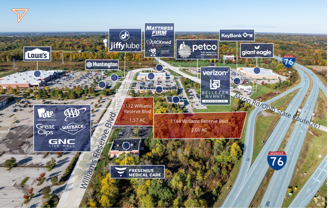 More details for 1112 & 1144 Williams Reserve Blvd – Land for Auction, Wadsworth, OH