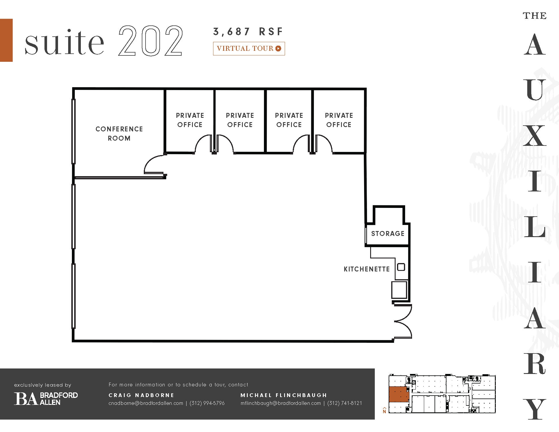1550-1556 W Carroll, Chicago, IL for lease Floor Plan- Image 1 of 6