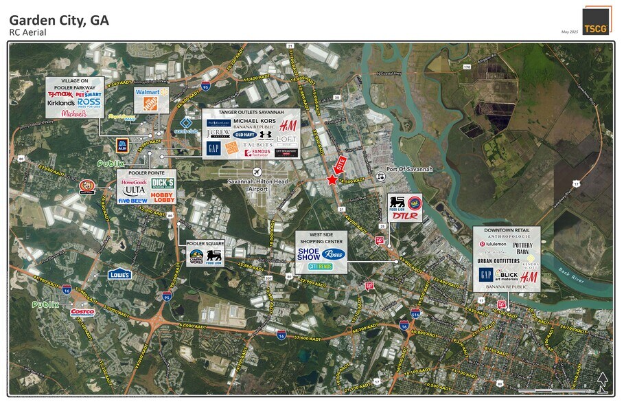 5460 Augusta Rd, Savannah, GA à louer - Photo du bâtiment - Image 2 de 4