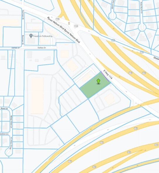 880 SH-114, Roanoke, TX à louer - Plan cadastral - Image 2 de 2