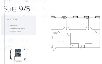 160 W Santa Clara St, San Jose, CA à louer Plan d’étage- Image 1 de 1