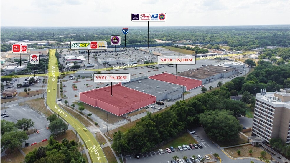 5301 Norwood Ave, Jacksonville, FL for lease - Building Photo - Image 3 of 8