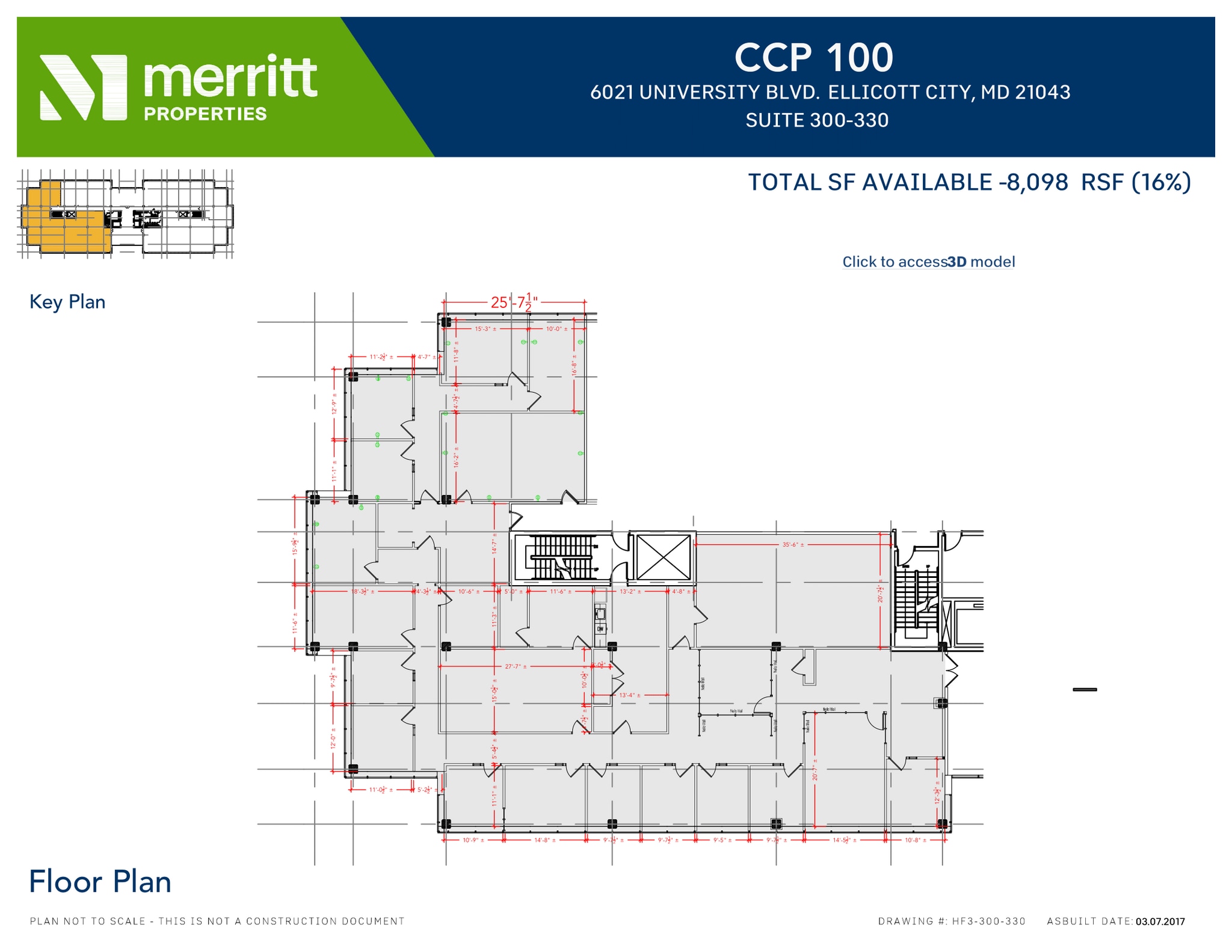 6011 University Blvd, Ellicott City, MD for lease Floor Plan- Image 1 of 1