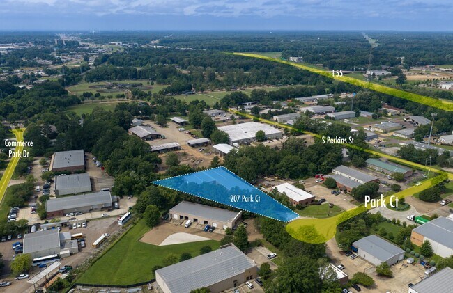 Plus de détails pour 207 Park Ct, Ridgeland, MS - Industriel à louer