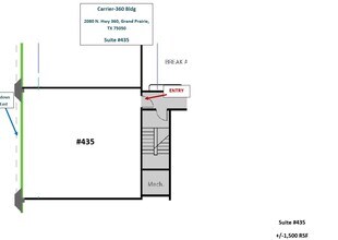 2080 N State Highway 360, Grand Prairie, TX for lease Floor Plan- Image 1 of 1