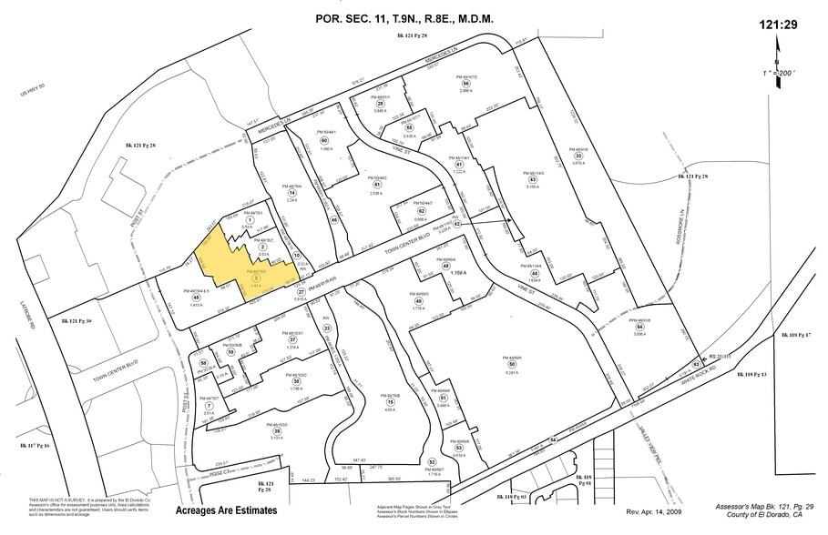 4359 Town Center Blvd, El Dorado Hills, CA à louer - Plan cadastral - Image 1 de 1