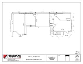 19725 Allen Rd, Brownstown Twp, MI for lease Floor Plan- Image 1 of 1