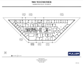 9801 Westheimer Rd, Houston, TX for lease Floor Plan- Image 1 of 1