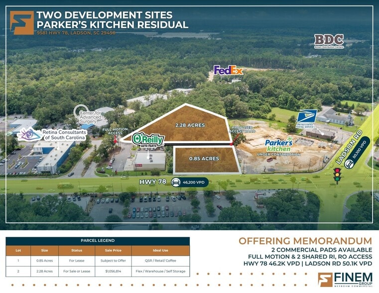 9581 Highway 78, Ladson, SC for lease - Building Photo - Image 1 of 21