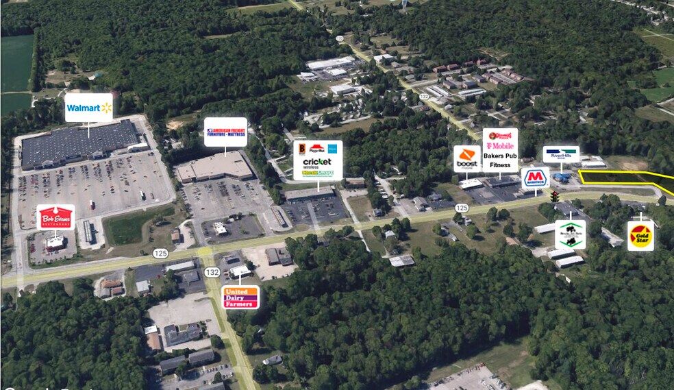 1691-1711 E Ohio Pike, Amelia, OH for sale - Building Photo - Image 2 of 3