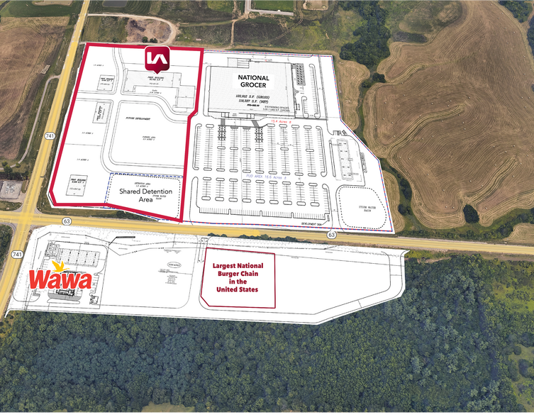 Corner of 741 and Ohio 63, Lebanon, OH for lease - Primary Photo - Image 1 of 1