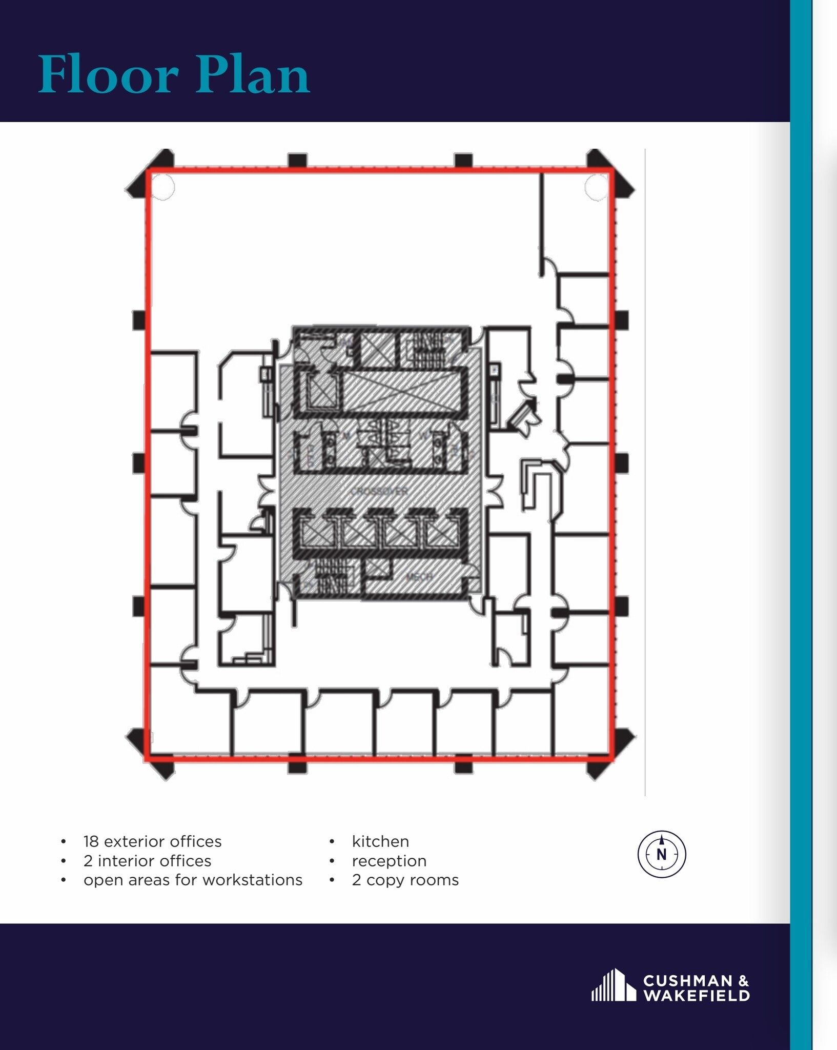 500 4th Ave SW, Calgary, AB à louer Plan d’étage- Image 1 de 1