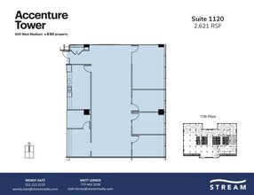 500 W Madison St, Chicago, IL for lease Floor Plan- Image 1 of 1
