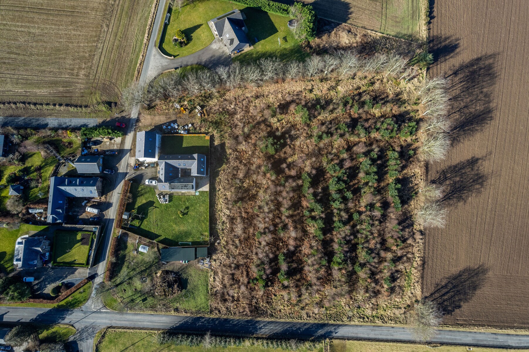Wellington Wood, Turriff à vendre Aérien- Image 1 de 3