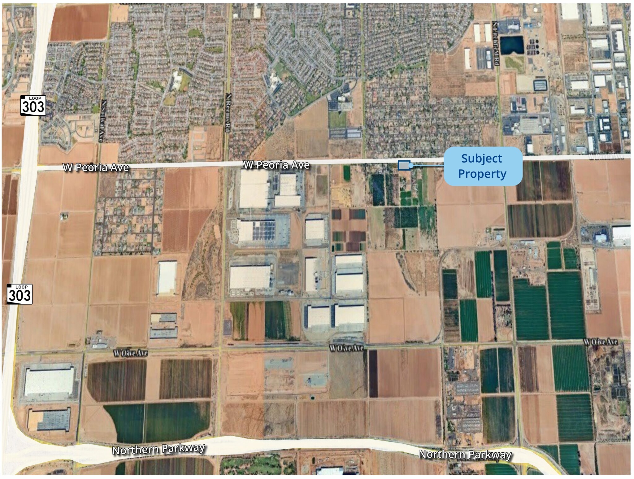 SWC 144th Dr & W Peoria Ave, Waddell, AZ for sale Primary Photo- Image 1 of 2