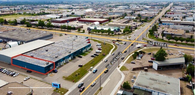Plus de détails pour 14819 118th Ave, Edmonton, AB - Industriel à louer