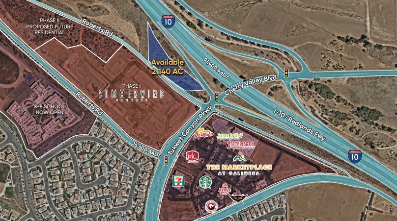 SWQ I-10 & CHERRY VALLEY blvd, Calimesa, CA à louer Photo du bâtiment- Image 1 de 2