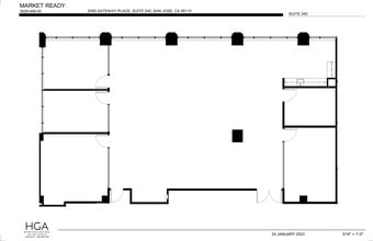 2033 Gateway Pl, San Jose, CA à louer Plan d’étage- Image 1 de 1