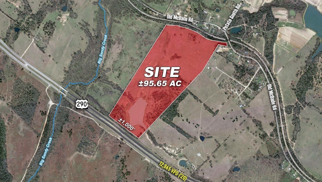 Highway 290, Elgin, TX à vendre Aérien- Image 1 de 5