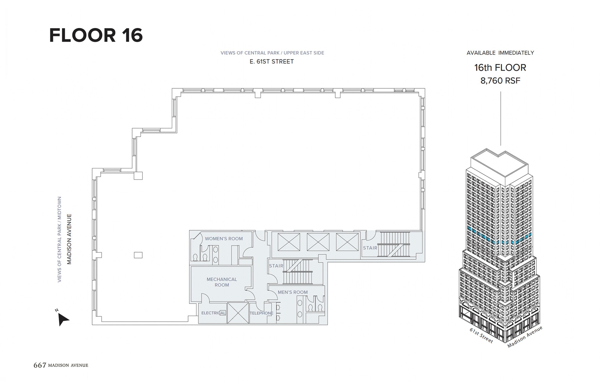 667 Madison Ave, New York, NY à louer Plan d’étage- Image 1 de 5