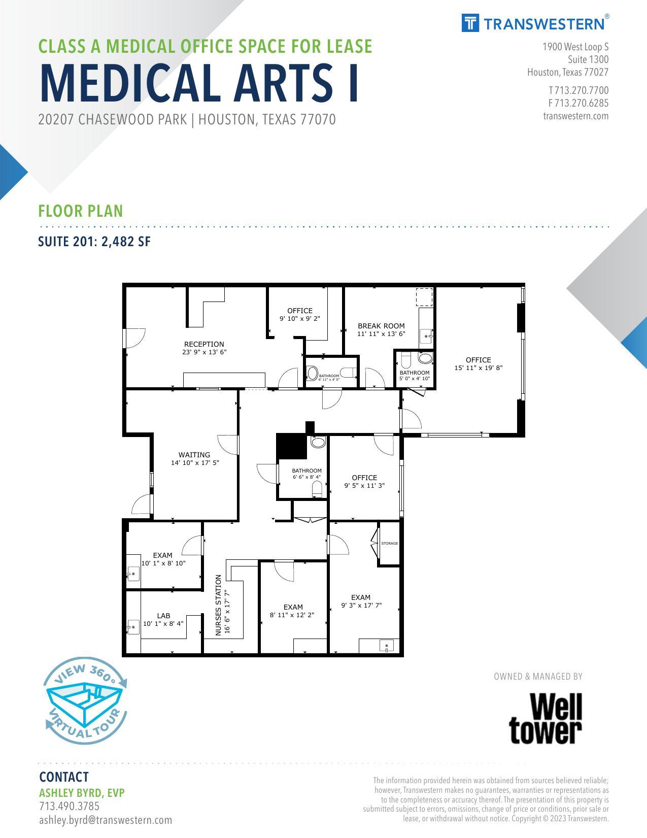 20207 Chasewood Park Dr, Houston, TX for lease Floor Plan- Image 1 of 1