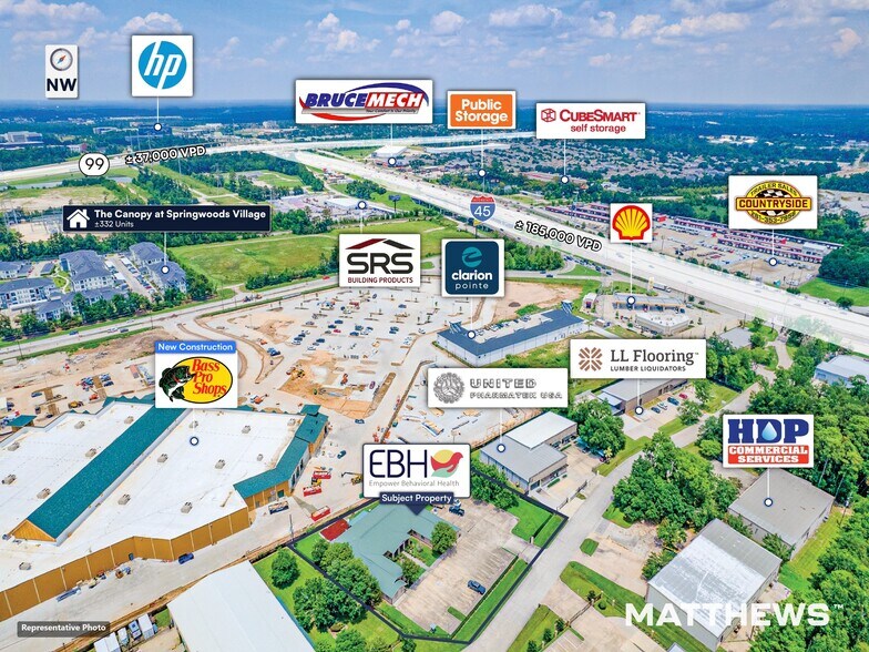 21755 N I-45 Fwy, Spring, TX à vendre - Photo du bâtiment - Image 3 de 3