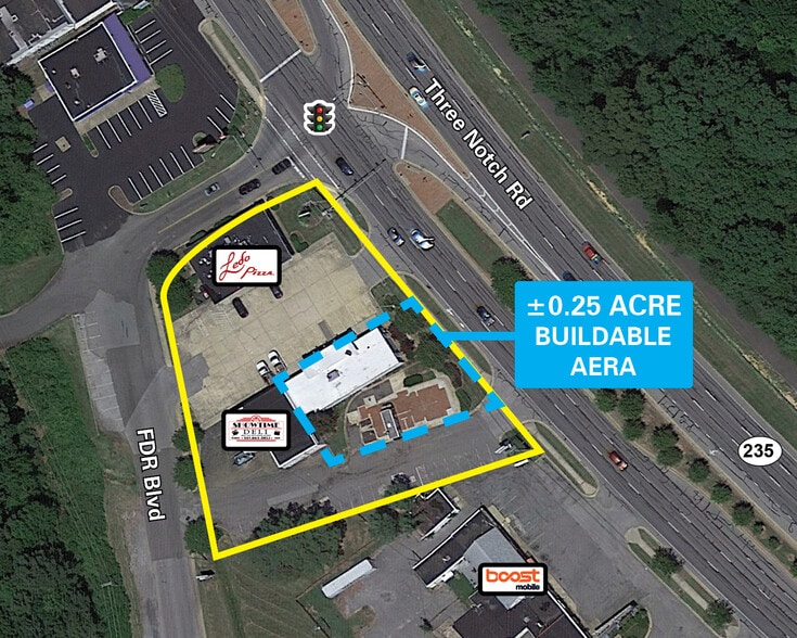 21909 Three Notch Rd, Lexington Park, MD for lease - Building Photo - Image 2 of 2