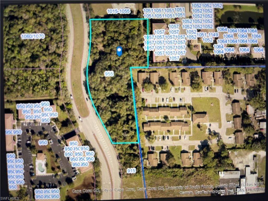955 Hancock Creek South Boulevard, Cape Coral, FL for sale Aerial- Image 1 of 2