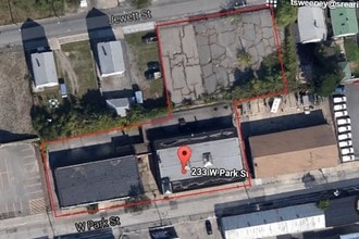 233-241 W Park St, Providence, RI - Aerial map view