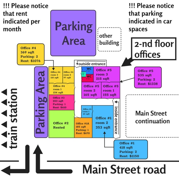 385-389 Main St, Metuchen, NJ for lease - Floor Plan - Image 2 of 12