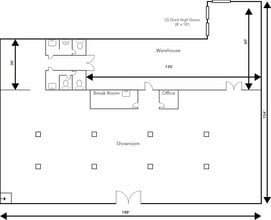 1473 N Wesleyan Blvd, Rocky Mount, NC for lease Floor Plan- Image 1 of 1