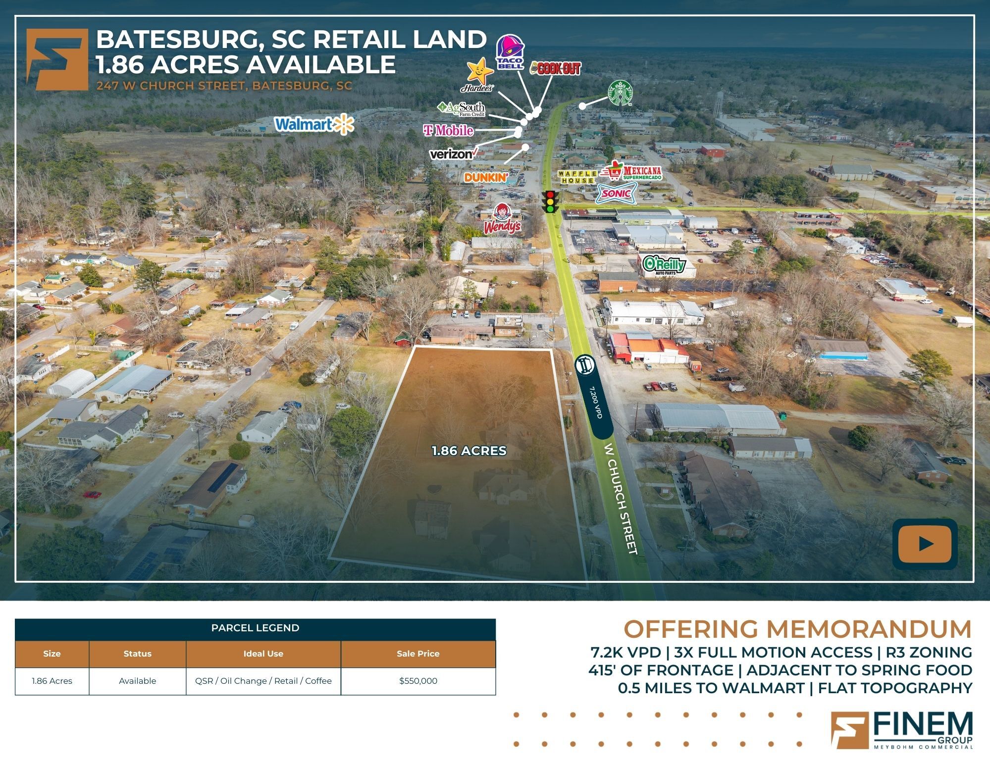 247 W Church St, Batesburg-Leesville, SC for sale Primary Photo- Image 1 of 20