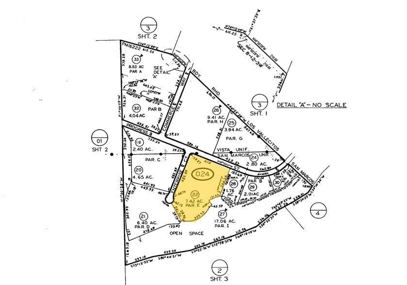 3030 Enterprise Ct, Vista, CA for lease - Plat Map - Image 2 of 5