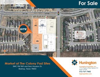 Plus de détails pour SWC FM 969 and Sam Houston Dr, Bastrop, TX - Terrain à vendre