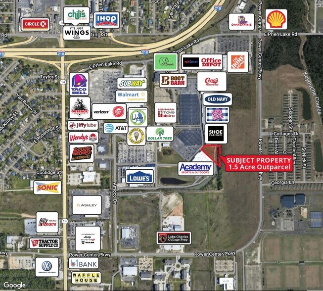 3513 Derek Dr, Lake Charles, LA for sale - Building Photo - Image 2 of 5