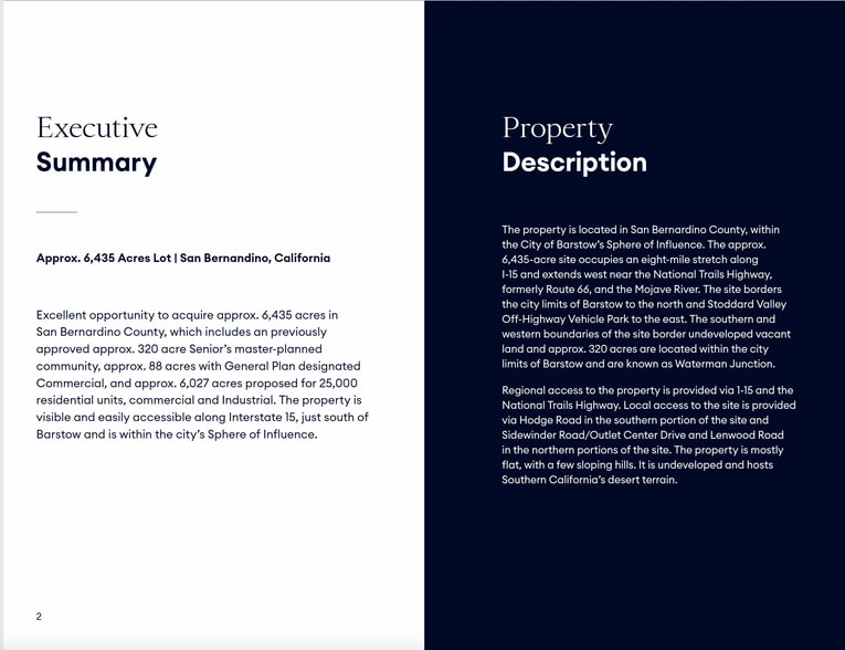 0 Main St, Barstow, CA à vendre - Photo du bâtiment - Image 2 de 4