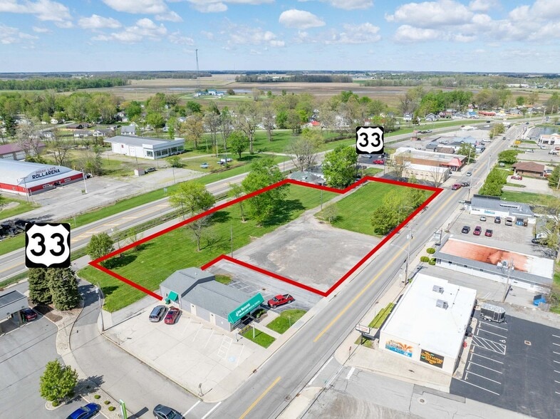 230 E Main St, Russells Point, OH à vendre - Aérien - Image 3 de 4