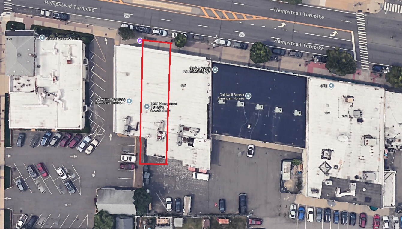 1081 Hempstead Tpke, Franklin Square, NY à louer Aérien- Image 1 de 13