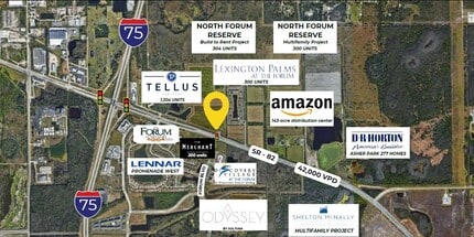 Forum Blvd Florida 82, Fort Myers, FL - Aerial map view
