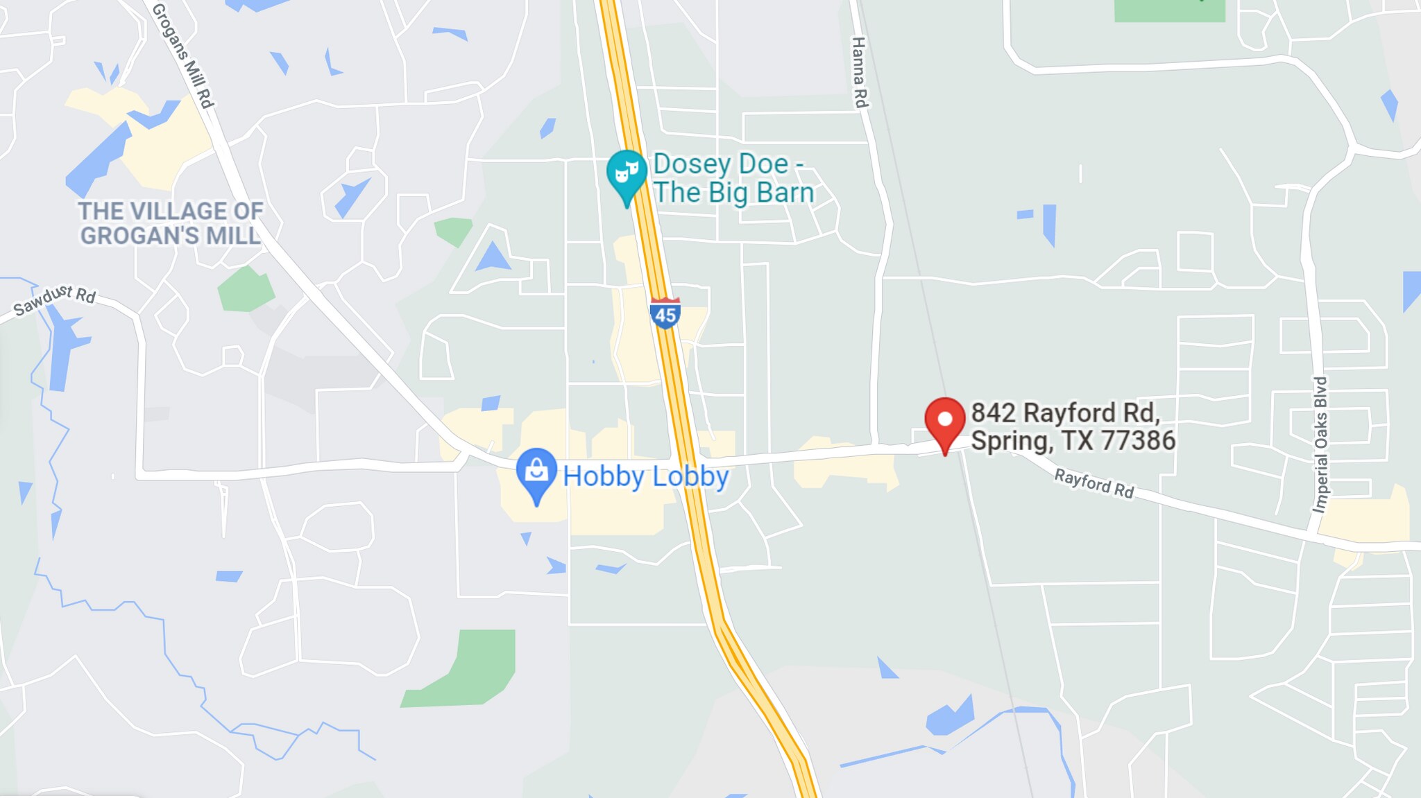 842 Rayford Rd, Spring, TX à vendre Photo du bâtiment- Image 1 de 6