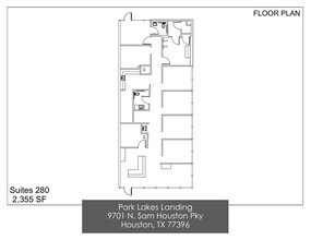 9701 N Sam Houston Pky, Humble, TX for lease Floor Plan- Image 1 of 1