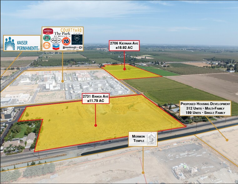 2731 Bangs Ave, Modesto, CA à vendre - Photo du bâtiment - Image 1 de 8