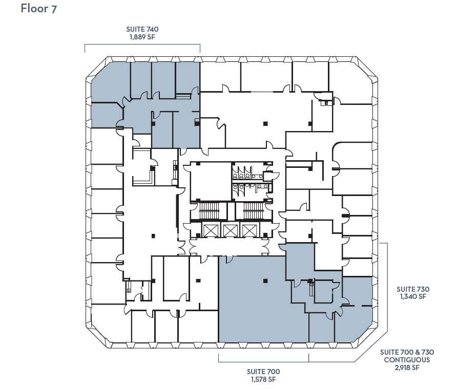 1300 Summit Ave, Fort Worth, TX à louer Plan d’étage- Image 1 de 1