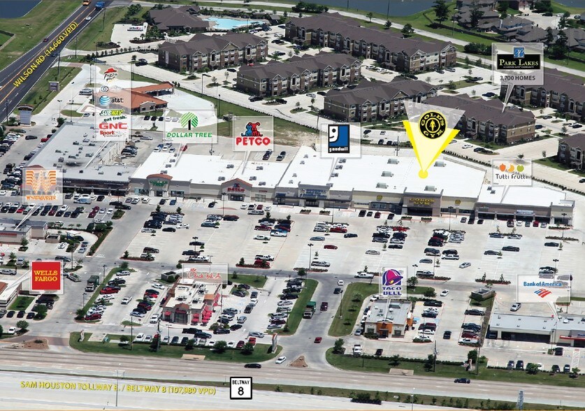 9535-9635 N Sam Houston Pky E, Humble, TX à louer - Aérien - Image 2 de 6