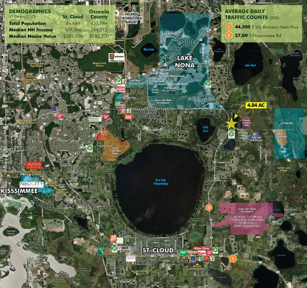 2951 N Narcoossee Rd, Saint Cloud, FL à vendre - Photo du bâtiment - Image 2 de 5