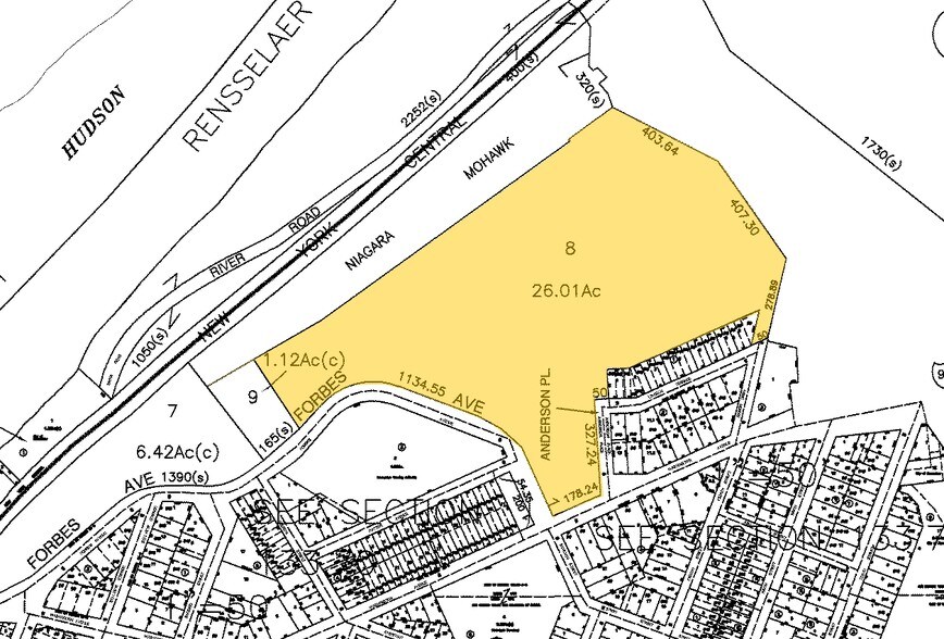 199 Washington Ave, Rensselaer, NY à louer - Plan cadastral - Image 3 de 4