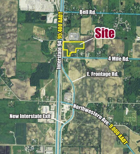 5141 US Highway 41, Caledonia, WI à vendre - Photo du bâtiment - Image 1 de 2
